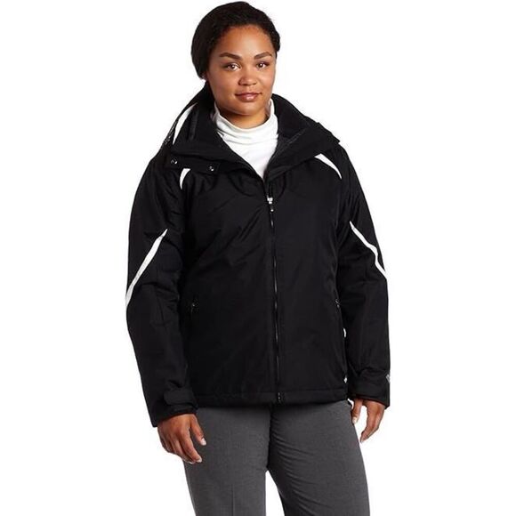 Columbia Women's Bugaboo Black Sz XL Parka - Picture 1 of 13